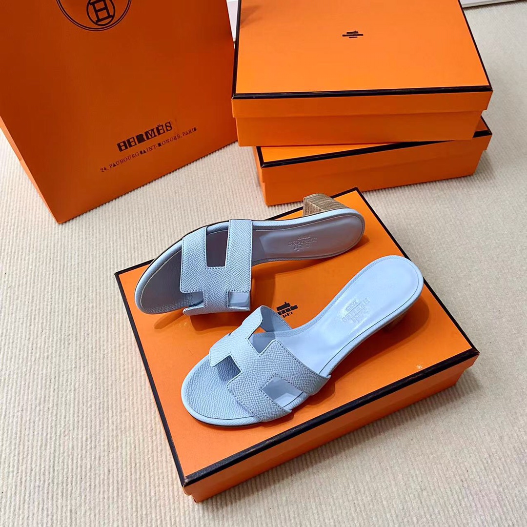 에르메스 올수공 오아시스 슬리퍼 샌들 앱송 33